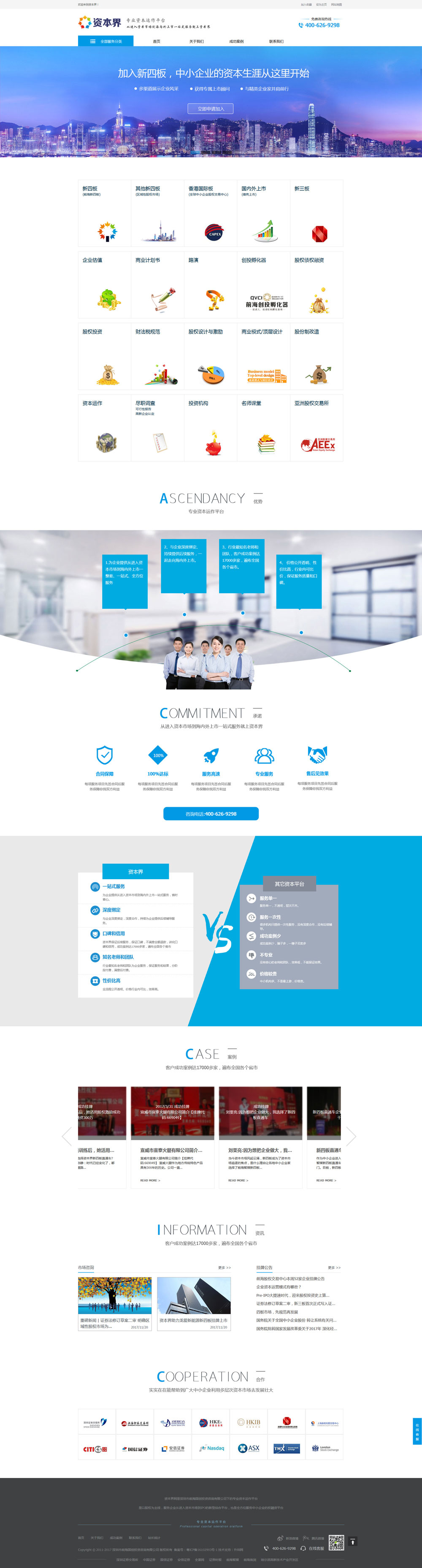 資本界上線至今已幫助5100多家中小企業成功掛牌上市